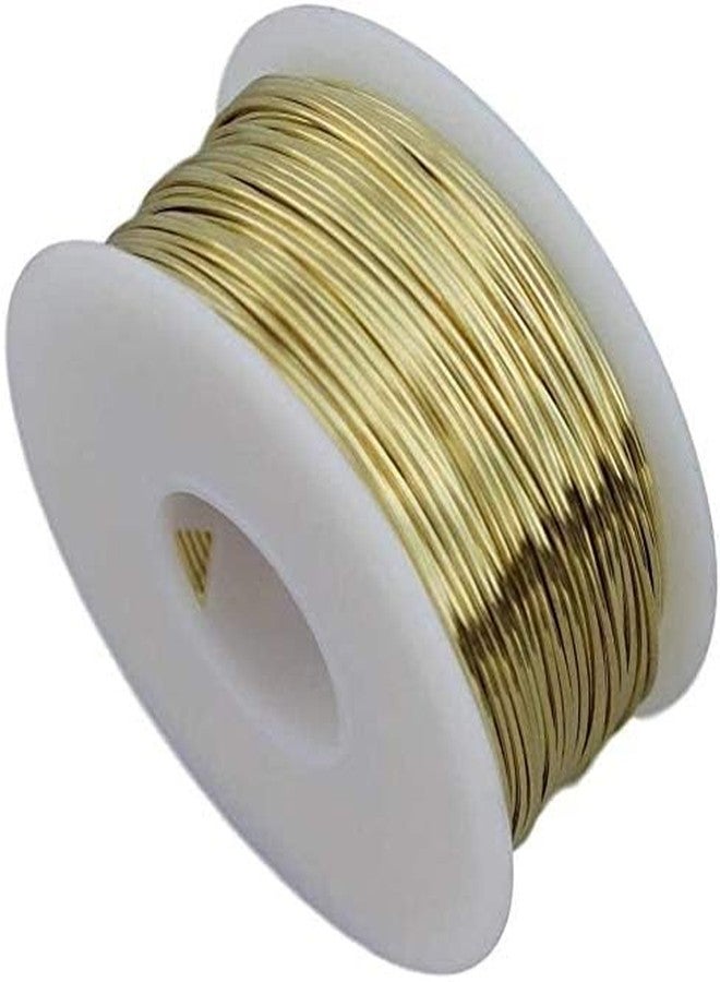 POWER HUB 10 Meters 20 Gauge (0.91MM) Brass Wire - Craft Wire - School Projects - DIY Hobby - Jewellery And Artistic Beading - Golden Wire (Brass, 20 Gauge (0.91MM) 10 Meter)